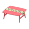Nordic Table (Red - Dots) NH Icon.png
