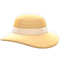Wide-Brim Straw Hat (Beige) NH Icon.png