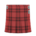 Belted wraparound skirt's Red variant