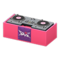 DJ's Turntable (Pink - Rock Logo) NH Icon.png