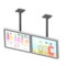 Dual Hanging Monitors (Silver - Drink Menu) NH Icon.png