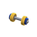 Dumbbell (Yellow) NH Icon.png