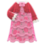 Frilly Dress (Pink) NH Icon.png