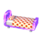 Polka-Dot Bed (Amethyst - Red and White) NL Model.png