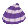 purple knit hat