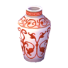 red vase