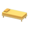 Simple Bed (Natural - Yellow) NH Icon.png