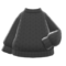 Simple Knit Sweater (Black) NH Icon.png