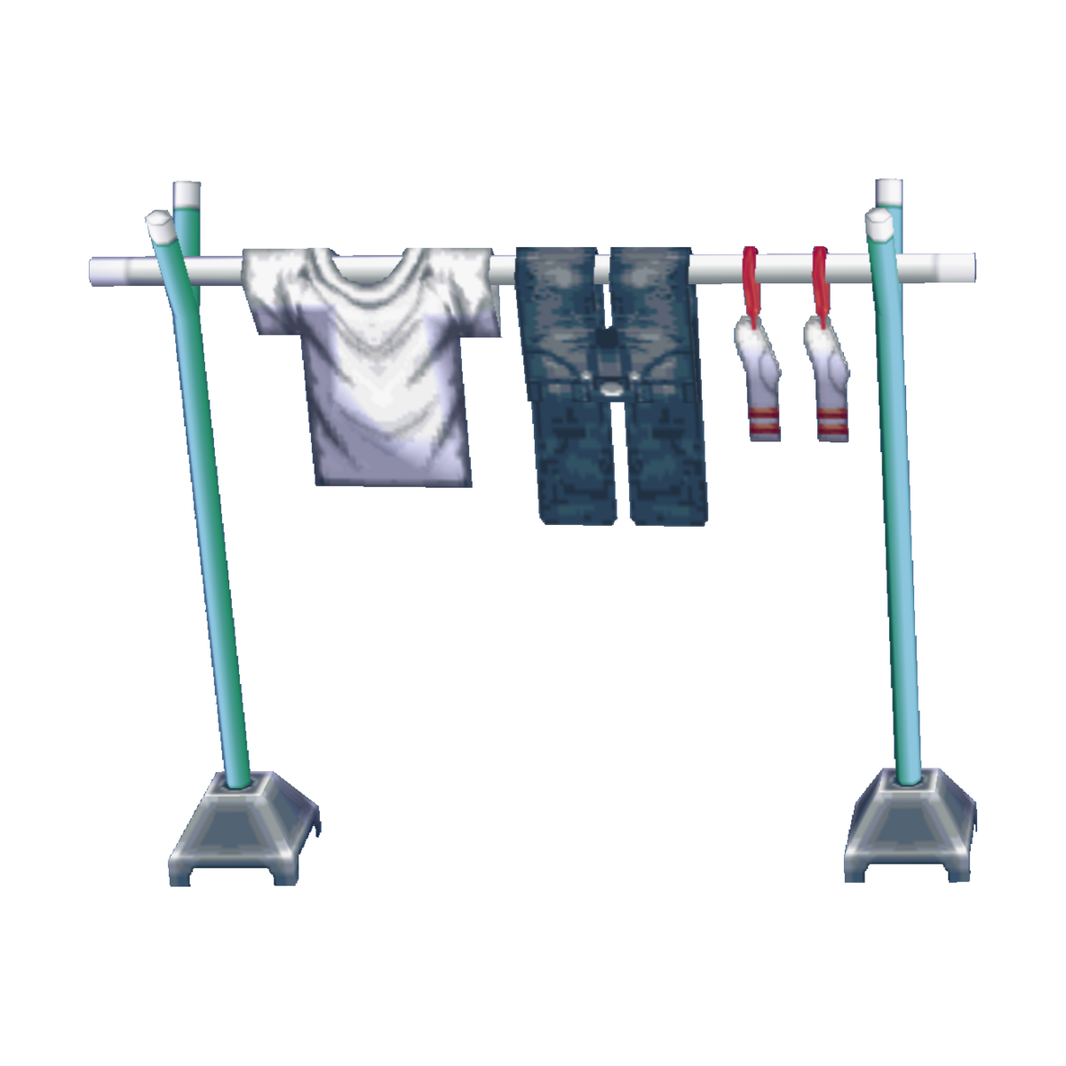 Clothesline pole (City Folk) Animal Crossing Wiki Nookipedia