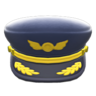 Pilot's Hat (Black) NH Icon.png