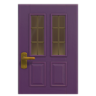 Purple Vertical-Panes Door (Rectangular) NH Icon.png