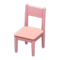 Simple Chair (Pink - Pink) NH Icon.png