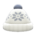 Snowy knit cap's White variant
