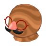 stache & glasses