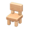 Wooden-Block Chair (Natural) NH Icon.png