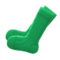 Aran-Knit Socks (Green) NH Icon.png