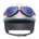 Helmet with goggles's Pink variant
