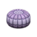 Moroccan footrest's Purple variant