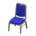 Reception Chair's Blue variant