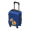 Rolling Suitcase (Blue - Flowers) NH Icon.png