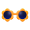 Flower Sunglasses (Orange) NH Icon.png