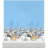 garbage-heap wall