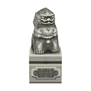 Left Stone Lion Statue iQue Model.png