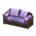 Moroccan Sofa's Purple variant