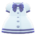 Sailor-collar dress's White variant