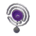 Sleek clock's Purple variant