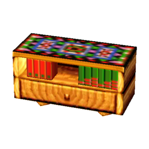 Cabin Bookcase (Normal Tree - Normal) NL Model.png