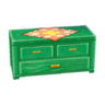 green dresser
