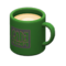 Mug (Green - Square Logo) NH Icon.png