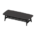 Nordic Low Table's Black variant