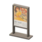 Poster Stand (Silver - Musical) NH Icon.png