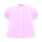 Puffy-Sleeve Blouse (Pink) NH Icon.png