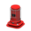 Round Space Heater (Red)