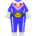 Zap Suit's Blue variant