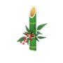 Bamboo Wall Decoration (Green Bamboo) NH Icon.png