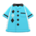 Bowling shirt's Light blue variant