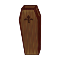 Creepy coffin