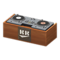 DJ's Turntable (Brown - Familiar Logo) NH Icon.png