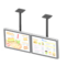 Dual Hanging Monitors (Silver - Fast-Food Menu) NH Icon.png