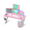 Gaming Desk (Pink - First-Person Game) NH Icon.png