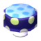 Polka-Dot Stool (Grape Violet - Soda Blue) NL Model.png