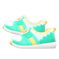 Cute Sneakers (Green) NH Icon.png