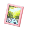 Framed Photo (Pink - Mountain Photo) NH Icon.png