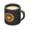 Mug (Black - Round Logo) NH Icon.png