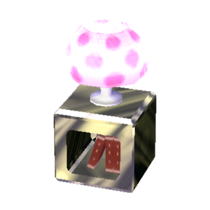 Polka-Dot Lamp (Silver Nugget - Peach Pink) NL Model.png