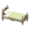 Ranch Bed (Vintage - Green Gingham) NH Icon.png